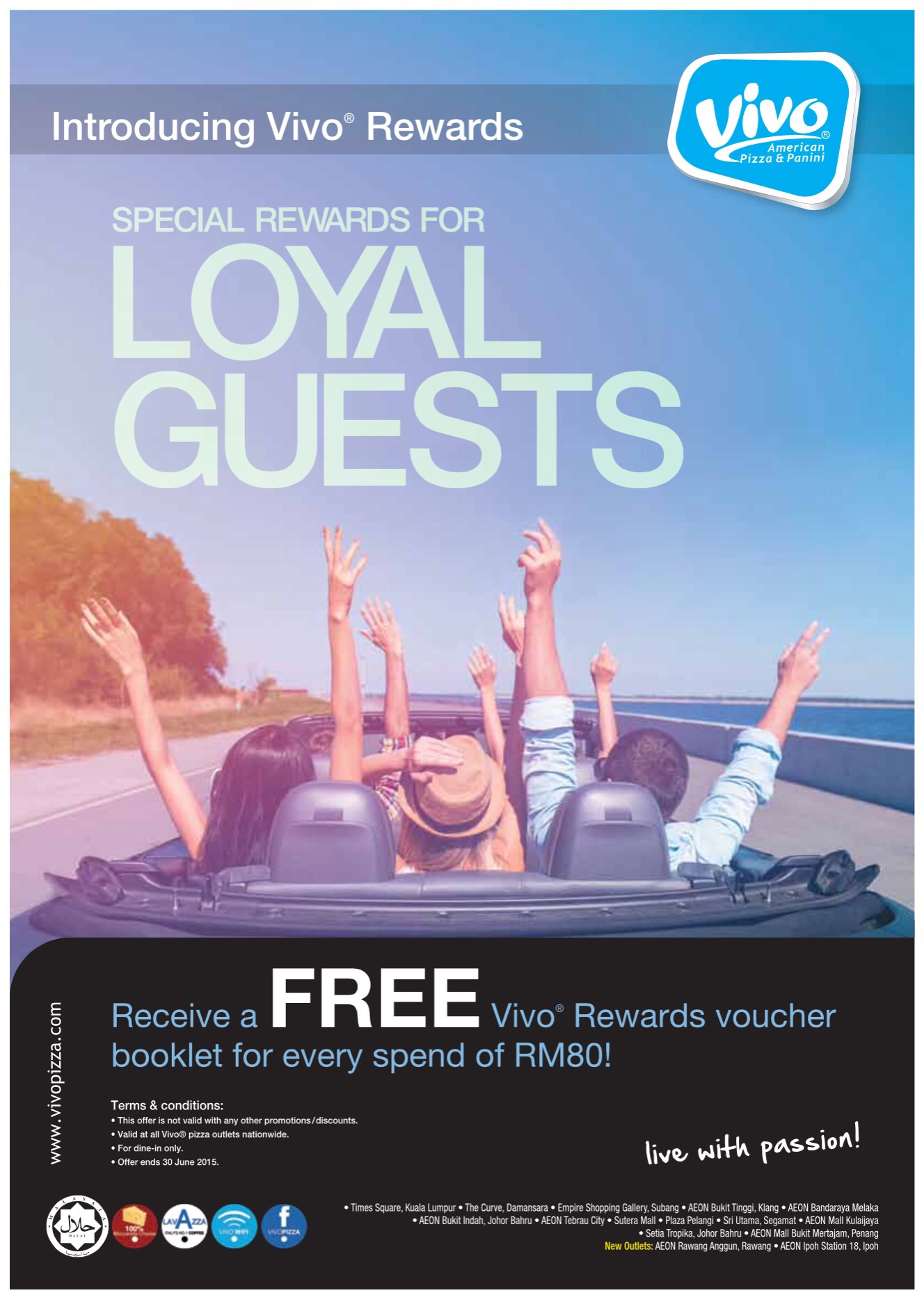 introducing vivo rewards now everyone can dine vivo blog